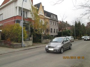 A blackward glance walking to Voltaire'