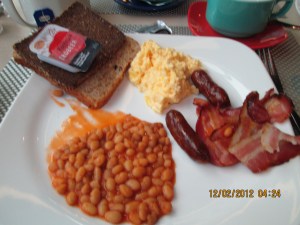 breakfast....beans for you Kenny!