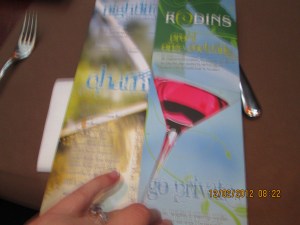 took a pic of the Cosmo for my friend Terrie!  :)