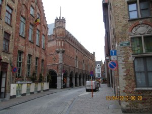 Walking through Brugge