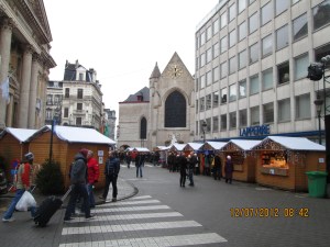 A glance at a portion of Christmas mart