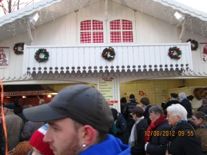 Christmas Mart down the Champs Ellyses