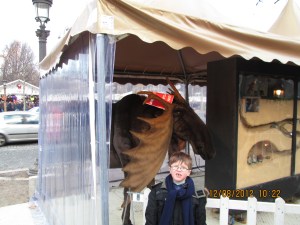 Christmas Mart down the Champs Ellyses