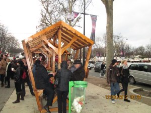 Christmas Mart down the Champs Ellyses