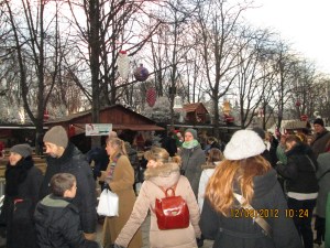 Christmas Mart down the Champs Ellyses