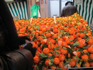 an open air market on Sundays only just outside our Paris hotel!