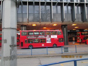 Walking in London enroute to Euston Station!