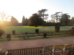view of the castle grounds shortly after breakfast....never be able to capture the real beauty