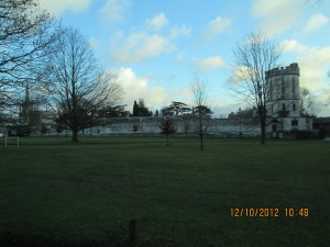 arriving back at Ashridge