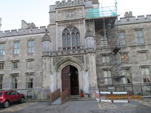 Arriving back at Ashridge