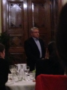 Ron at Farewell Dinner (2)