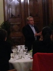 Ron at Farewell Dinner