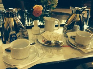 welcome tea service