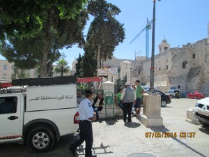 Bethlehem walking to Church of the Nativity
