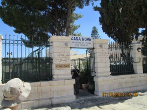Bethlehem; walking to Church of the Nativity