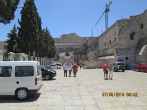 Bethlehem Church of the Nativity and to and from!