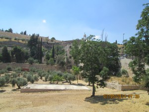 Views wile walking to Gethsemane in Muslim Quarter of Jerusalem