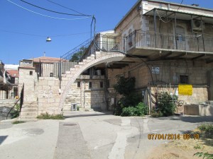 Walking to Machane Yehuda Market