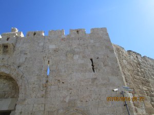 Jerusalem City Wall, from Crusaders time